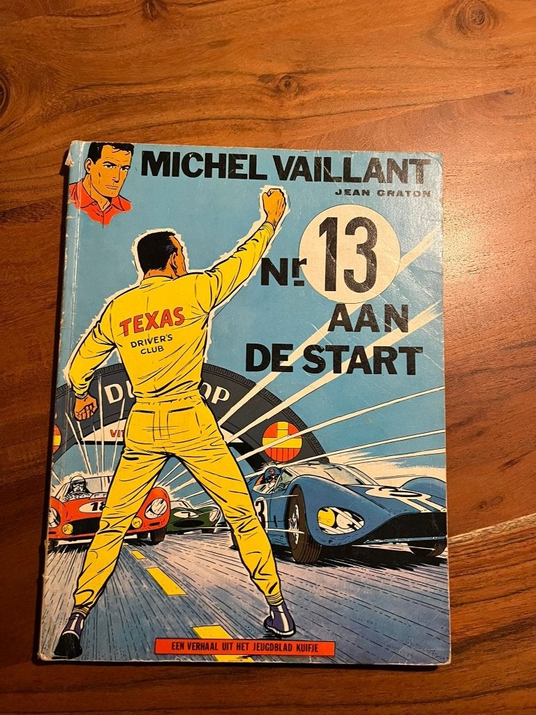 Michel Vaillant – Nr 13 Aan De Start, Eén stripboek, Ophalen of Verzenden, Zo goed als nieuw