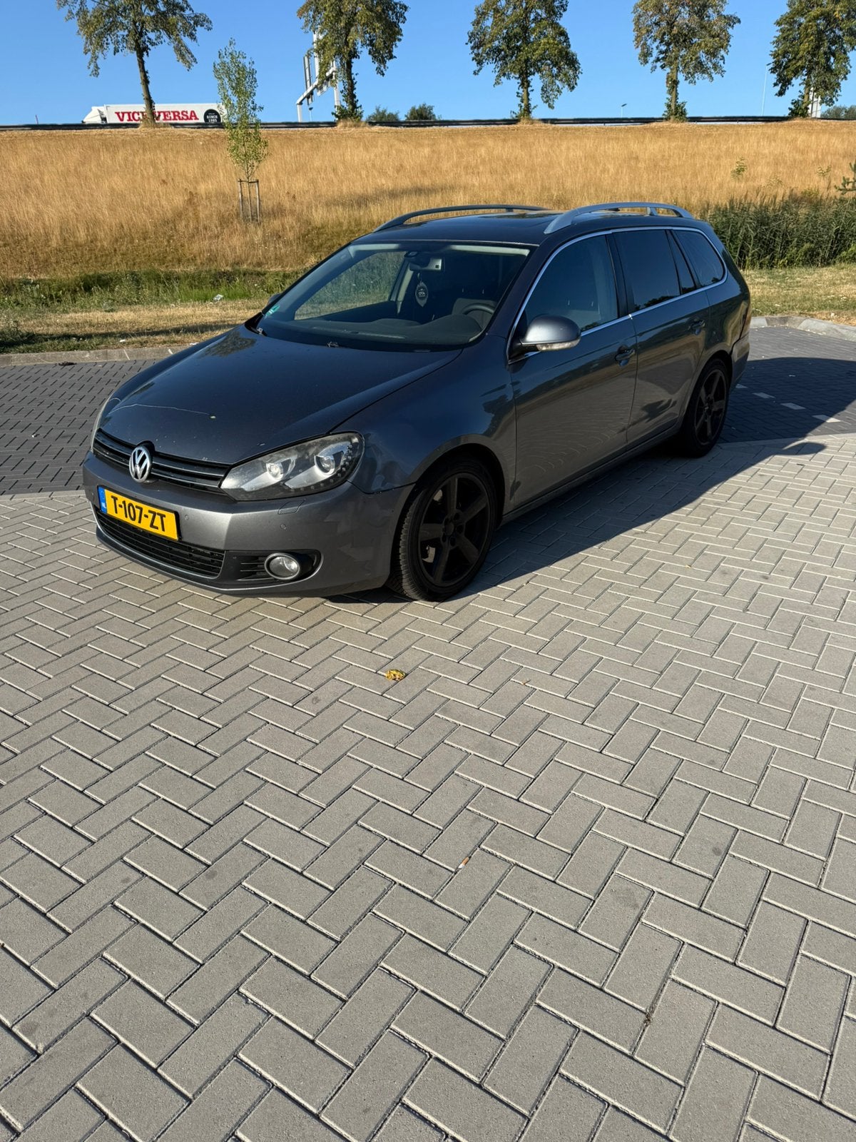Volkswagen Golf 2.0 TDI 103KW Variant DSG 2011 Grijs, Euro 5, 4 cilinders, Alcantara, Stationwagon