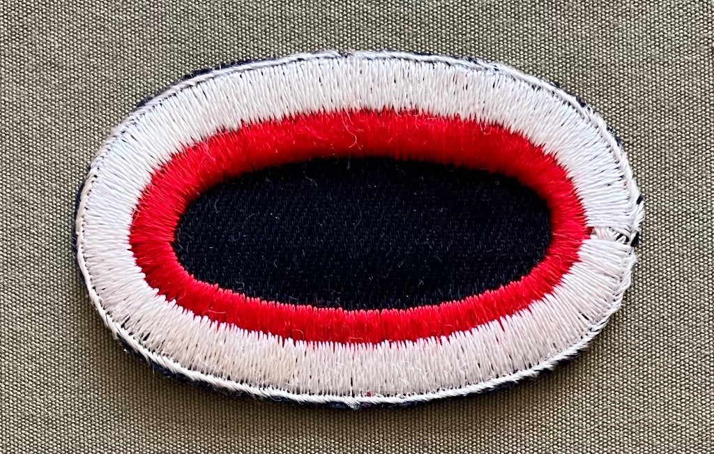 US WW2 Jump Wing Oval - Airborne Command (large size), Ophalen of Verzenden, Landmacht, Amerika, Embleem of Badge