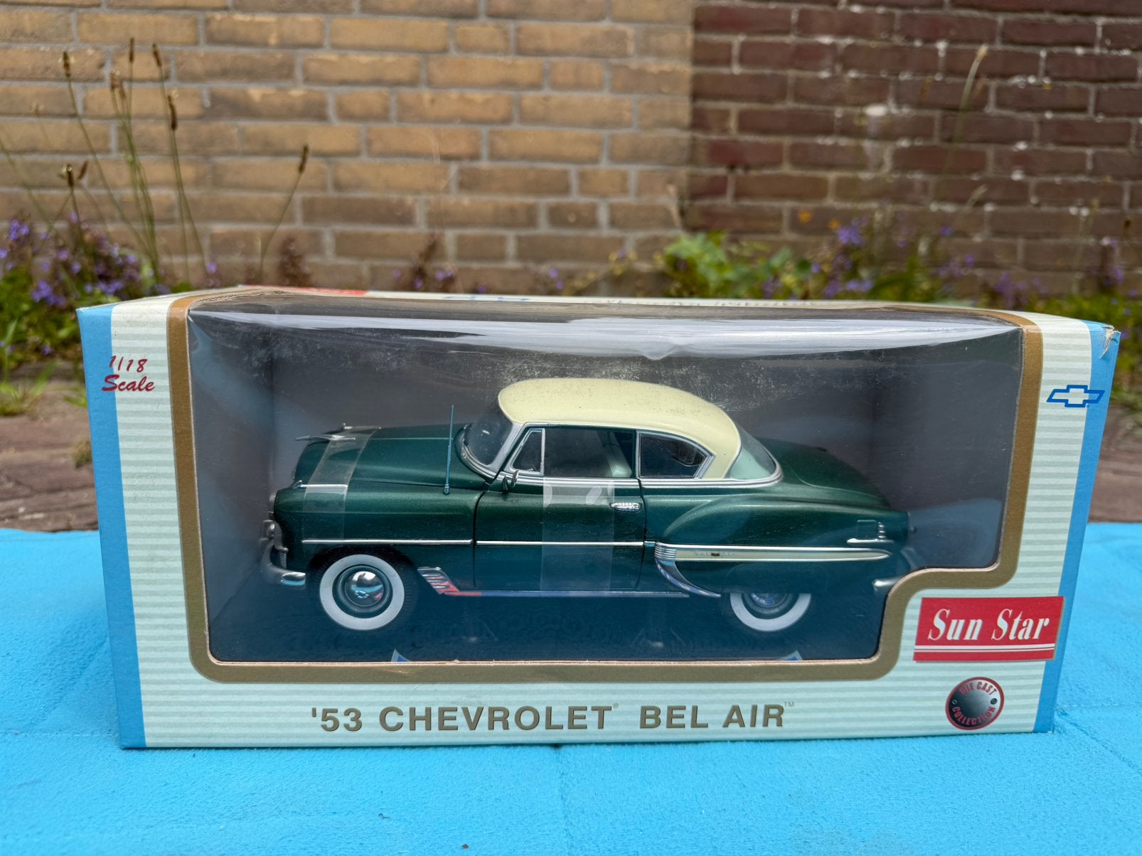Sun Star '53 Chevrolet Bel Air 1:18 modelauto, Ophalen of Verzenden, Nieuw, Auto, Sun Star
