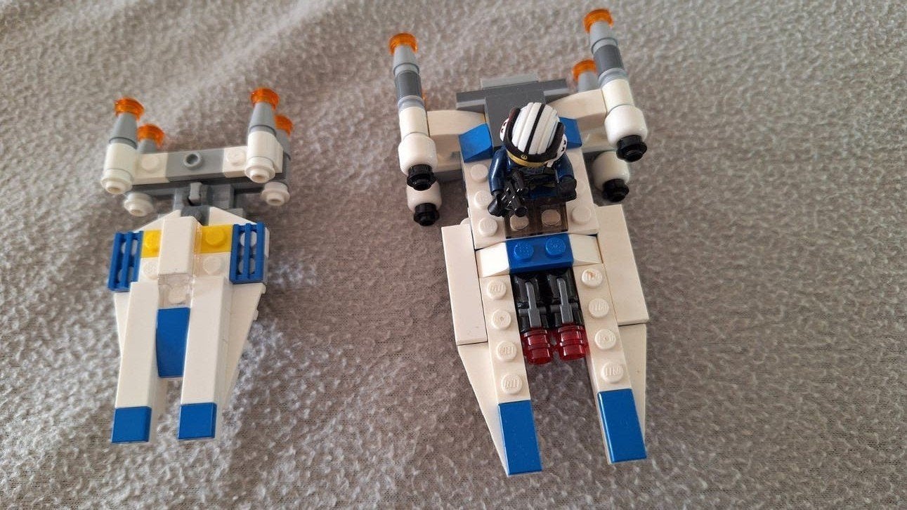 2 LEGO Star Wars sets: 75160 U-Wing & 30496 Mini U-Wing, Kinderen en Baby's, Ophalen of Verzenden, Zo goed als nieuw, Lego