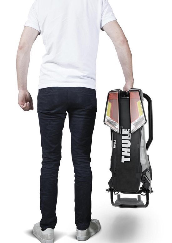 TE KOOP GEVRAAGD !!  Fietsdrager Thule EasyFold XT, Ophalen, Gebruikt, 2 fietsen, Trekhaakdrager