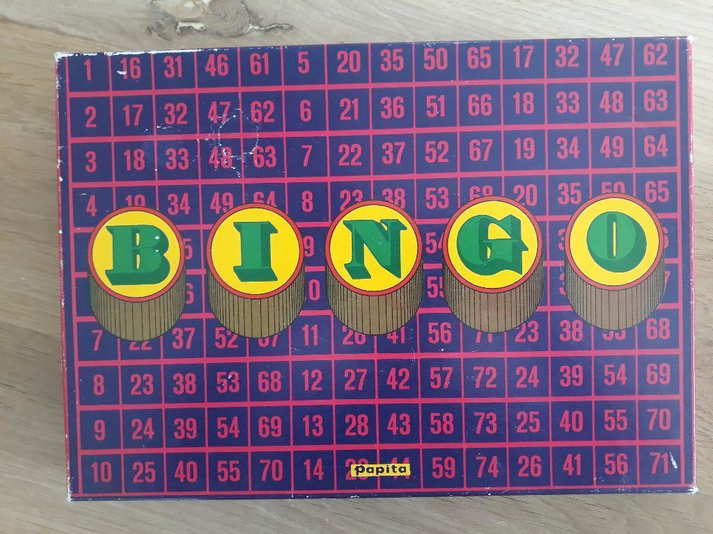 bingo spel (wij versturen niet), Ophalen, Gebruikt