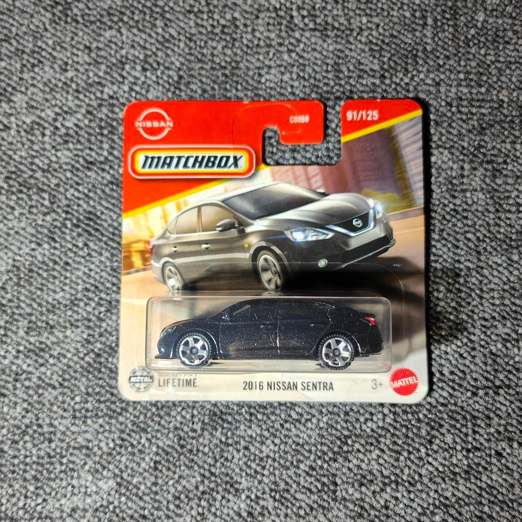 Matchbox 2016 Nissan Sentra - Nieuw in verpakking!, Ophalen, Nieuw, Auto