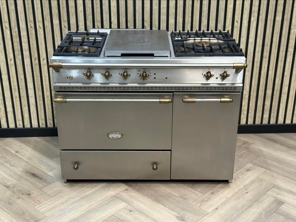 NIEUW Lacanche Inox 110cm Elektrische Ovens + Garingsoven, Warmhoudplaat, 60 cm of meer, Ophalen of Verzenden, Zo goed als nieuw