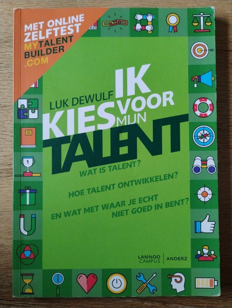 Ik Kies Voor Mijn Talent - Luk Dewulf, Ophalen of Verzenden, Zo goed als nieuw, Luk Dewulf
