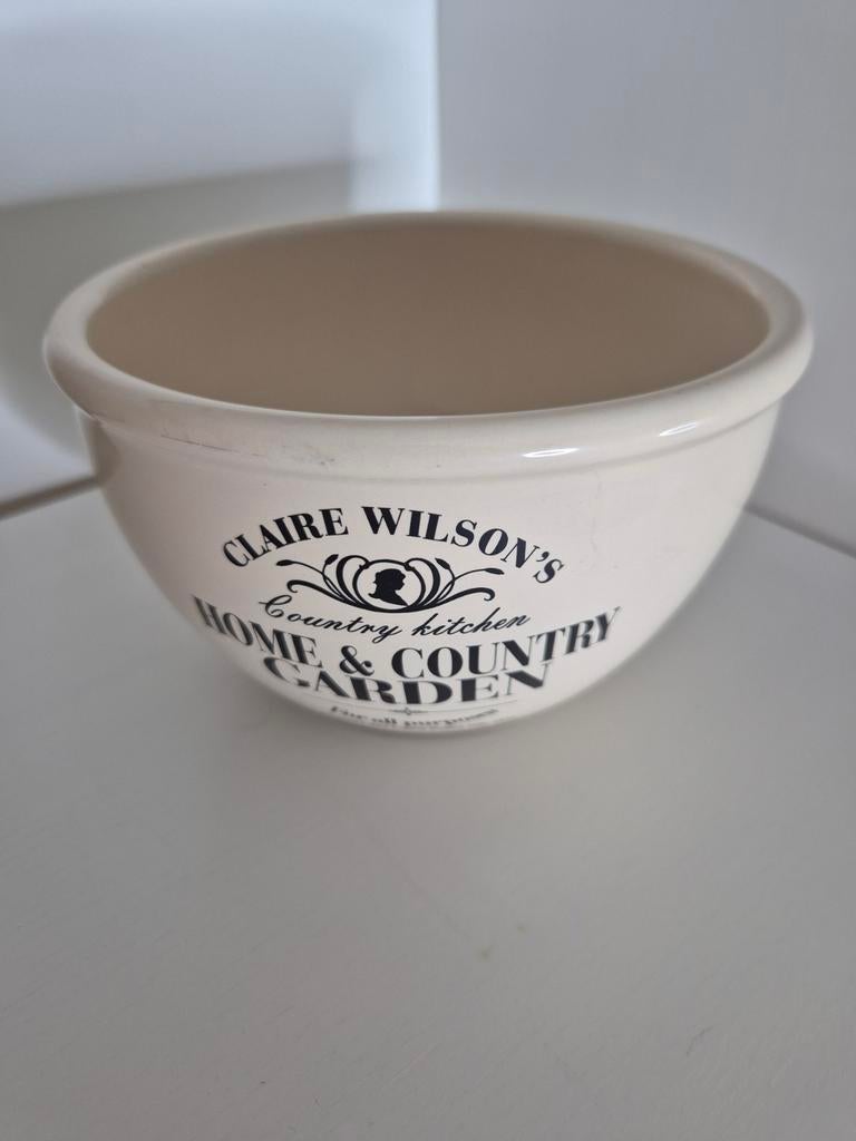 Claire Wilson's Schaal, Porselein of Keramiek, Schaal, Rond, Ophalen of Verzenden