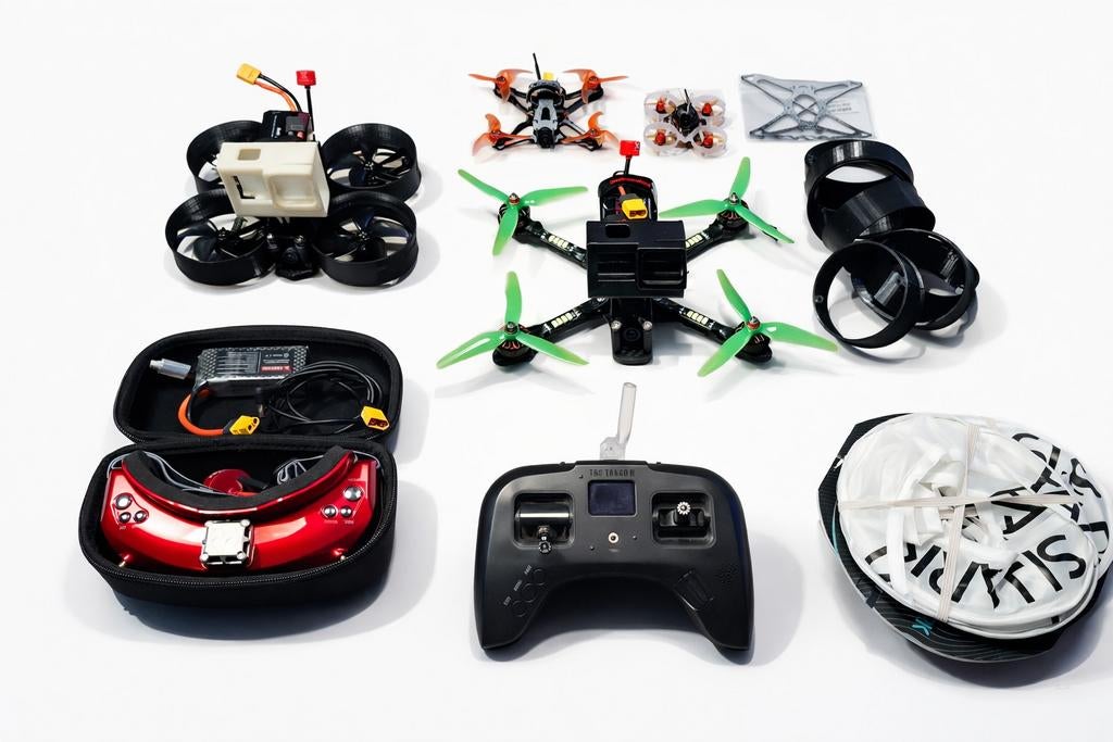 FPV Drone Set Zo Goed Als Nieuw! - Ready to Fly + Waterproof, 250 tot 900 gram, Overige merken, Ophalen of Verzenden, 1 tot 5 kilometer