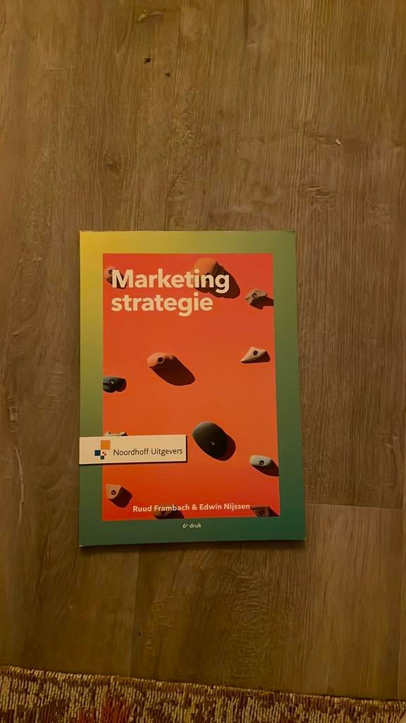 Ruud T. Frambach - Marketingstrategie, Boeken, Economie, Management en Marketing, Zo goed als nieuw, Management, Ophalen