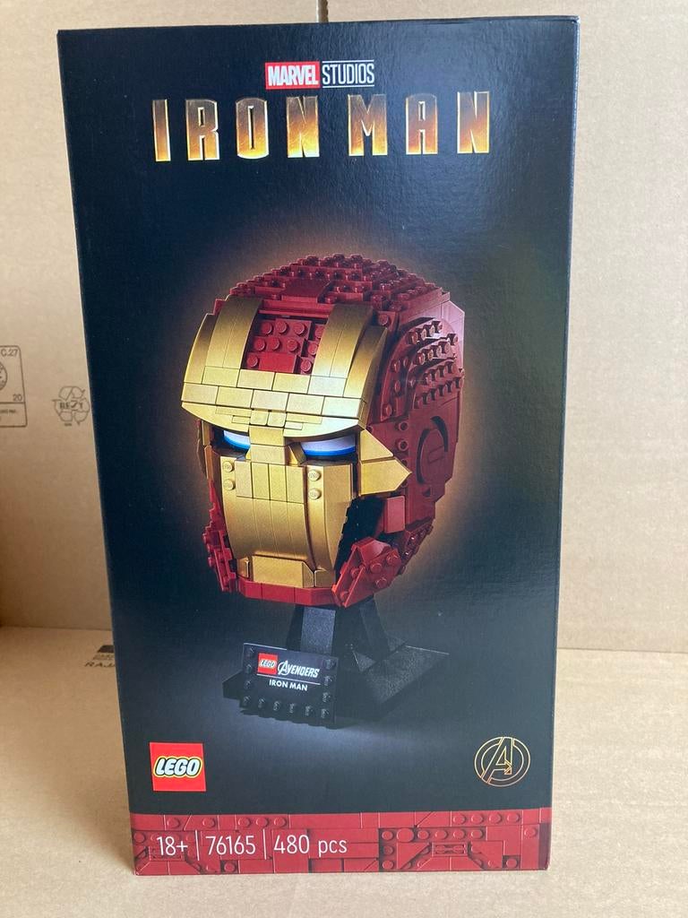 NIEUW LEGO 76165 Iron Man Helm 139, Kinderen en Baby's, Speelgoed | Duplo en Lego, Ophalen of Verzenden, Nieuw, Complete set, Lego