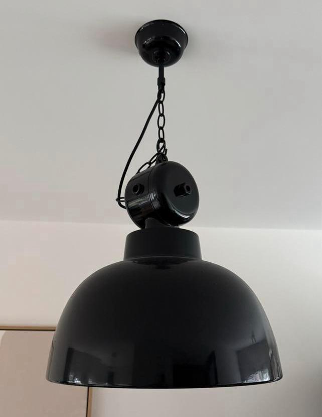 HK Living hanglamp factory, Huis en Inrichting, Lampen | Hanglampen, Ophalen, Zo goed als nieuw, Industrieel, 50 tot 75 cm
