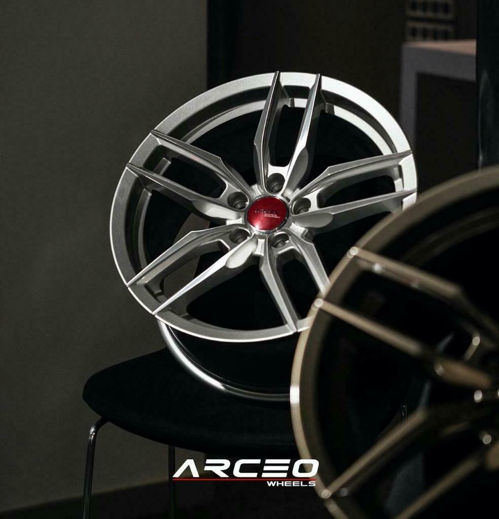18” ARCEO MADRID Sportvelgen P.O. AUDI HONDA RENAULT TOYOTA, 18 inch, Velg(en), Nieuw, Ophalen of Verzenden