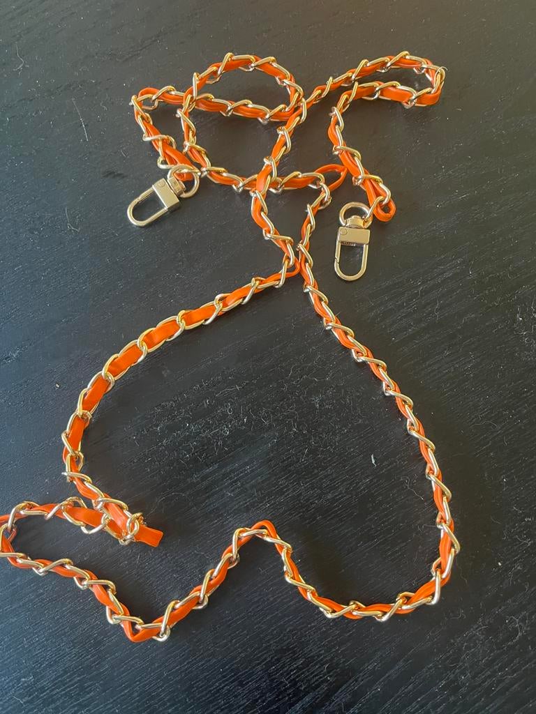 Oranje telefoon of tasje koord, Ophalen of Verzenden, Nieuw, Oranje, Overige typen
