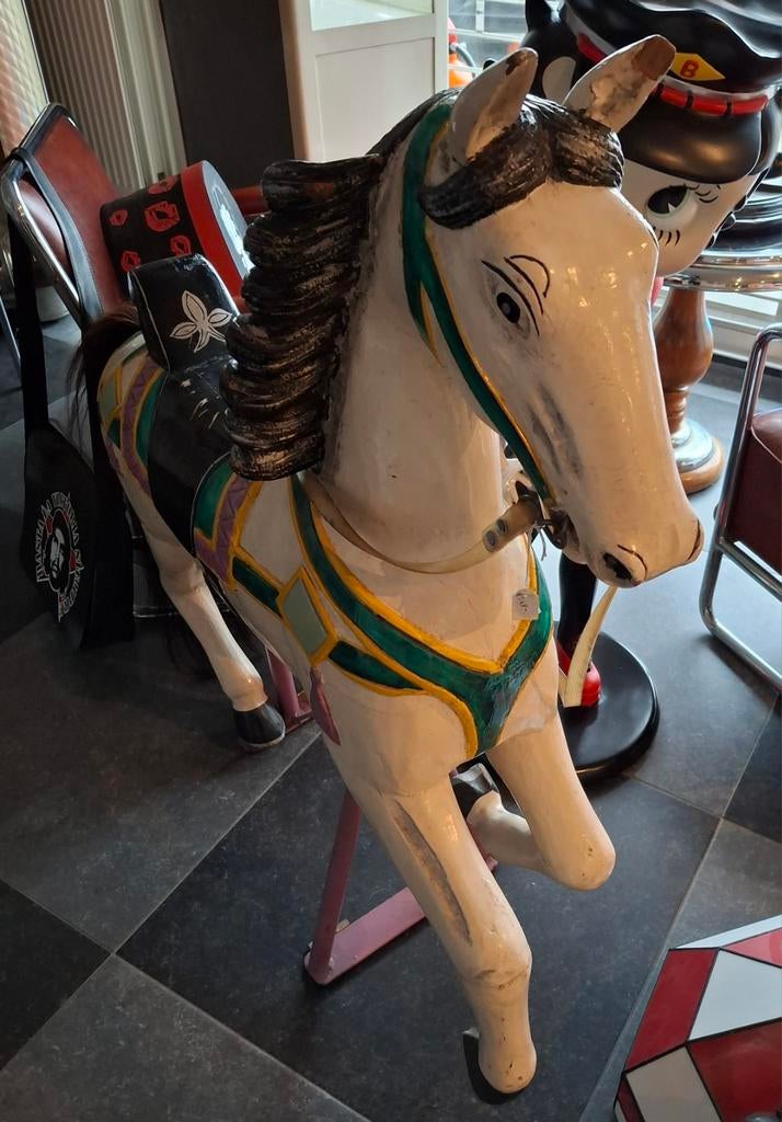 Kermis paard, Verzamelen, Automaten | Overige, Ophalen of Verzenden, Zo goed als nieuw