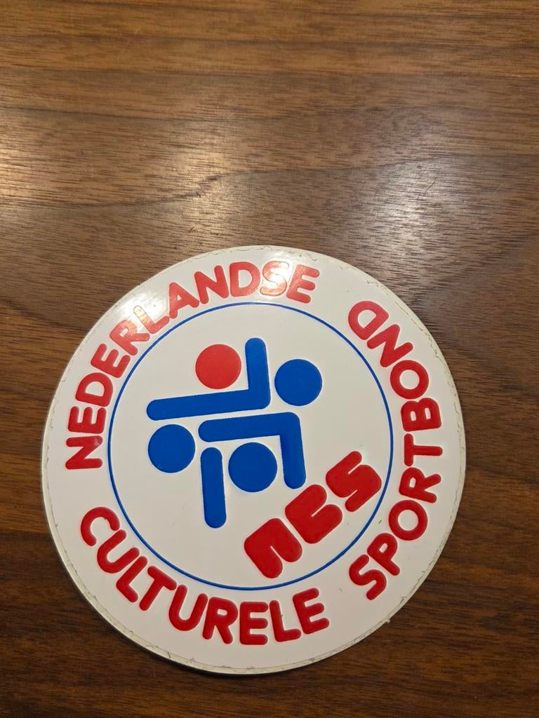 4704 Sticker NCS Nederlandse Culturele Sportbond, Ophalen of Verzenden, Gebruikt