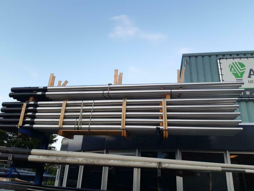 50 x aluminium lichtmasten 4 m LPh top 60mm, Minder dan 50 watt, Ophalen of Verzenden, Netvoeding, Nieuw