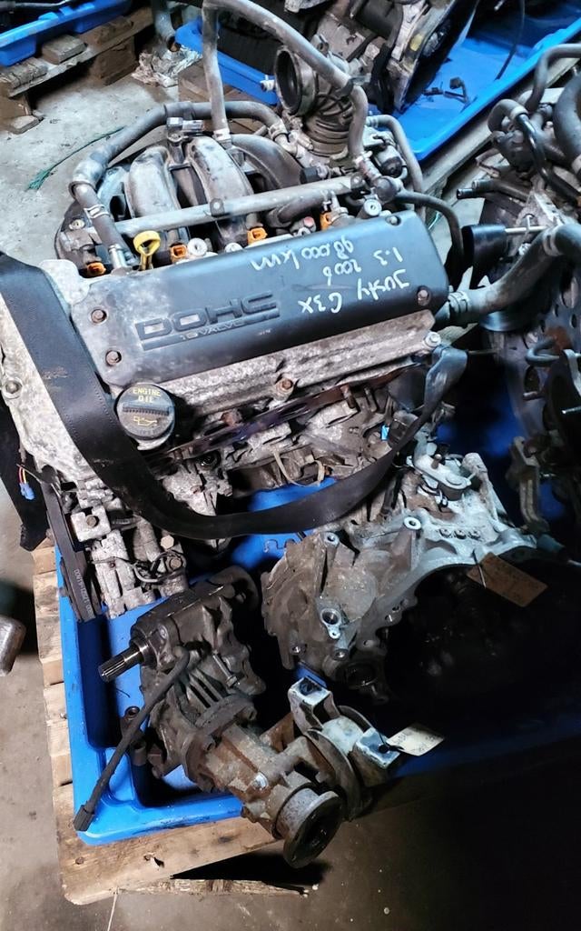 Subaru justy g3x motor 1.3  98.000km, Ophalen of Verzenden, Gebruikt, Subaru