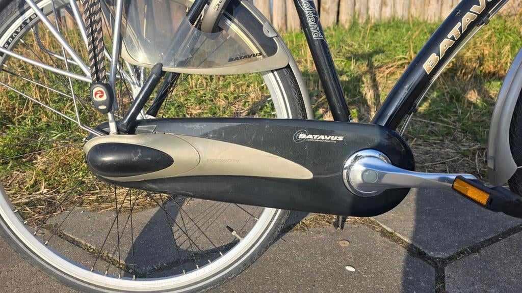 Batavus weekend herenfiets, Fietsen en Brommers, Fietsen | Heren | Herenfietsen, Ophalen, Versnellingen, Batavus, Zo goed als nieuw
