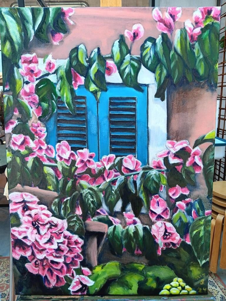 Kies voor een écht schilderij: Zonnegeur, Ophalen