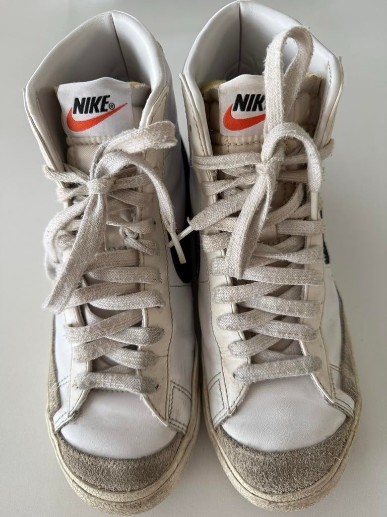 Nike Blazer - Maat 38 - Zwart/Wit, Zwart, Ophalen of Verzenden, Sneakers of Gympen, Gedragen