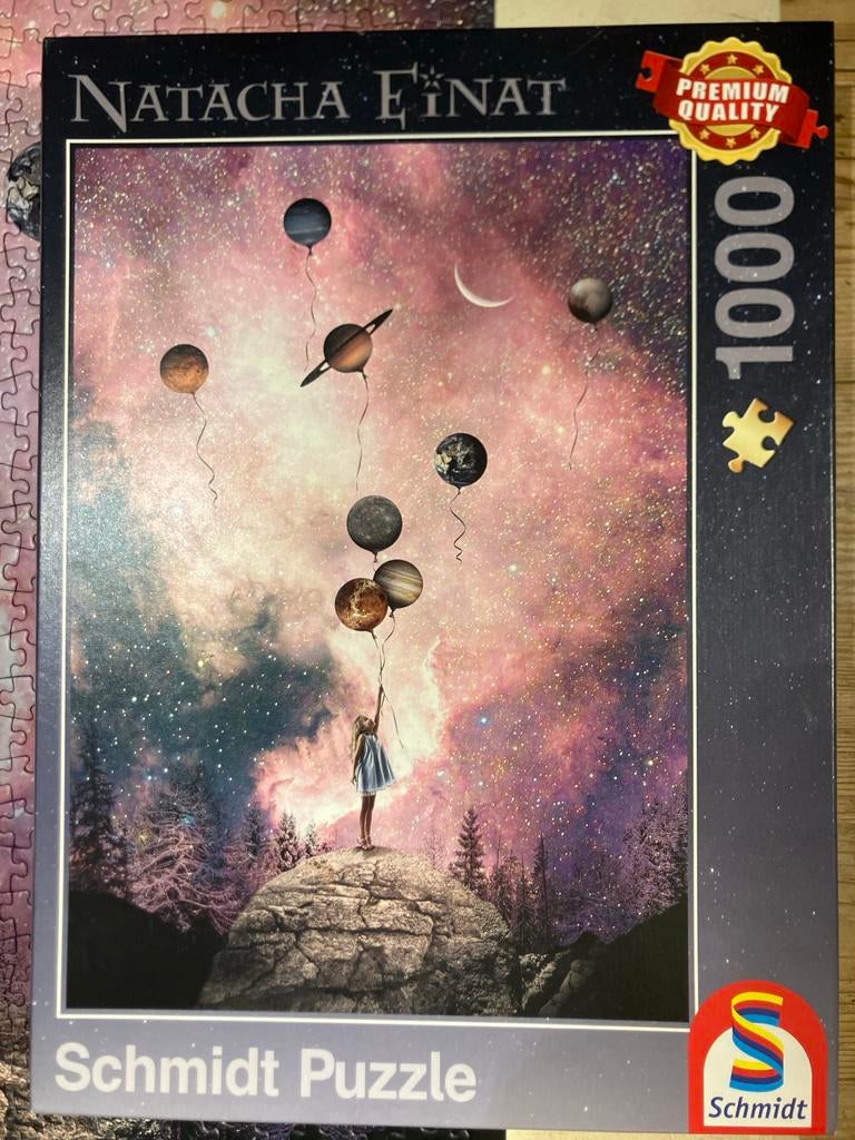 Schmidt Puzzle Natacha Einat - 1000 stukjes, Ophalen, 500 t/m 1500 stukjes, Zo goed als nieuw, Legpuzzel