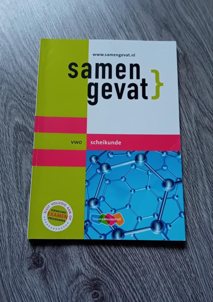 Samengevat Scheikunde VWO - Examenvoorbereiding, Ophalen of Verzenden, Samengevat, Beta, WO