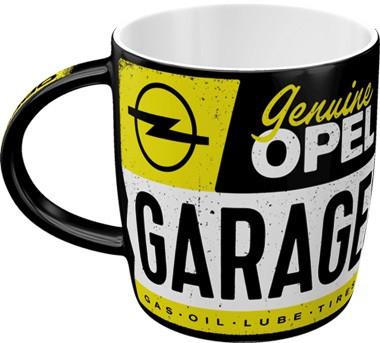 Opel Genuine Garage reclame mok koffiebeker beker, Verzamelen, Automerken, Motoren en Formule 1, Nieuw, Auto's, Ophalen of Verzenden