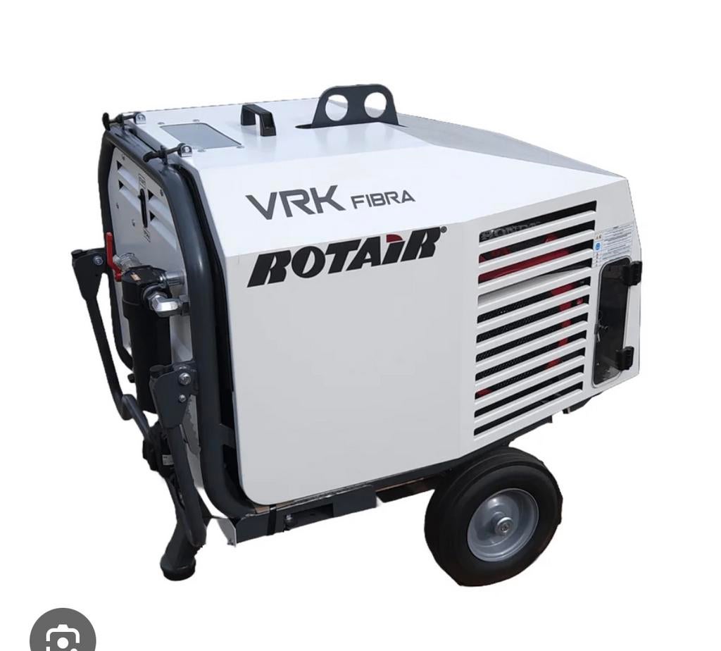 Rotair VRK Fibra 15 bar mobiele compressor schroefcompressor, 100 liter of meer, Ophalen of Verzenden, Nieuw