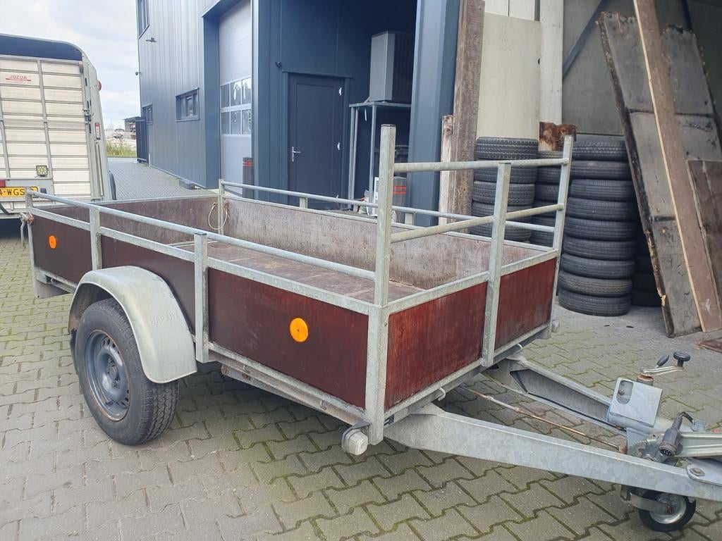 Hapert geremde enkelas 1350KG Super netjes nu 999 ex, Ophalen of Verzenden, Nieuw