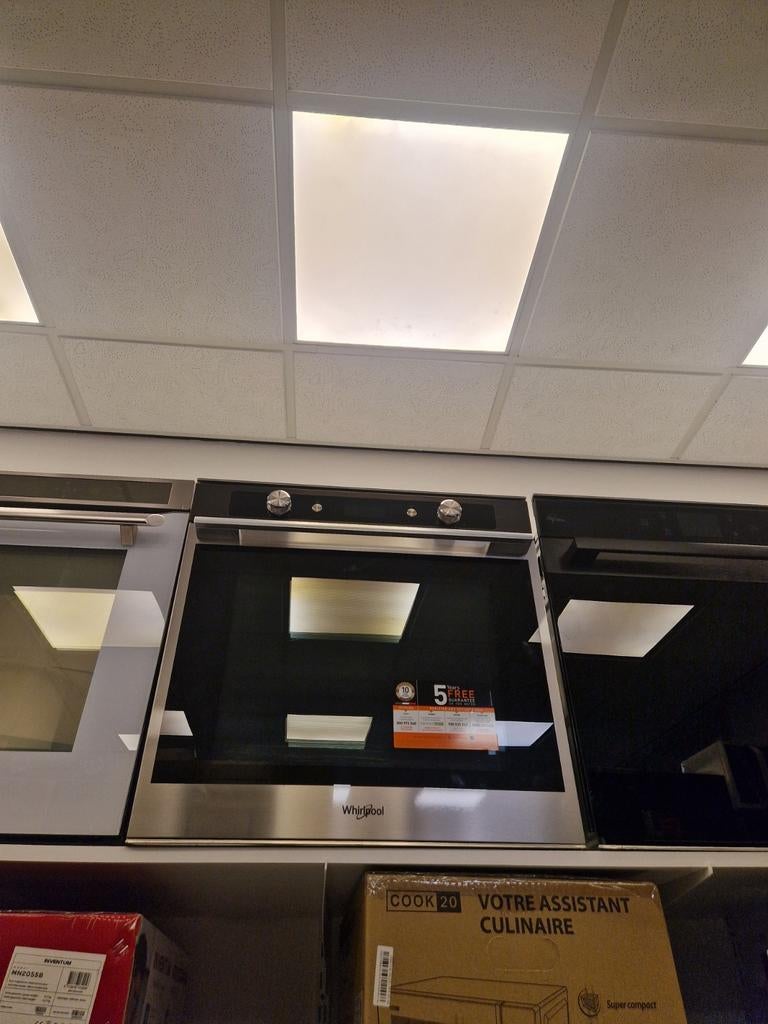 Whirlpool Inbouw Oven 60x60 Zwart/RVS - Gratis Bezorging!, Ophalen, Oven, Hete lucht, 60 cm of meer