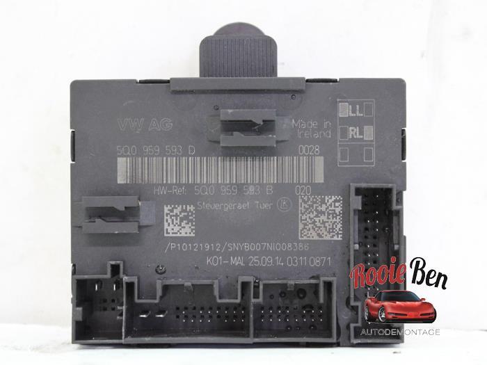 Centrale Deurvergrendelings Module van een Volkswagen Golf, Gebruikt, -, Volkswagen, -