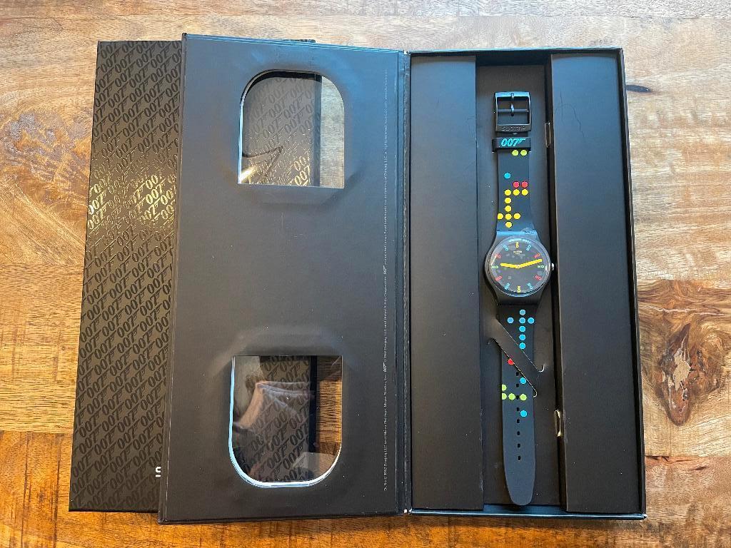 Swatch x James Bond 007 – Dr. No Special Edition, Kunststof, Verzenden, Polshorloge, Swatch