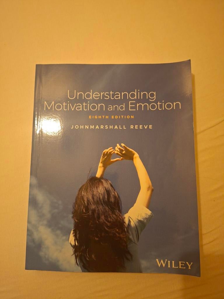 Understanding motivation and emotion - boek uu, Ophalen of Verzenden, Zo goed als nieuw