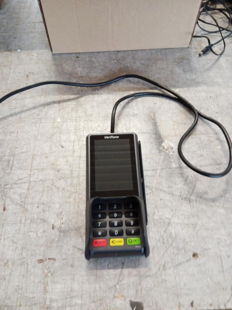 Ingenico Betaalterminal, Ophalen