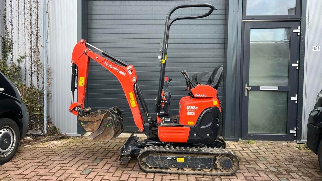 Kubota U10-3 Ergo Control Minigraver 237 uur!, Ophalen, Graafmachine