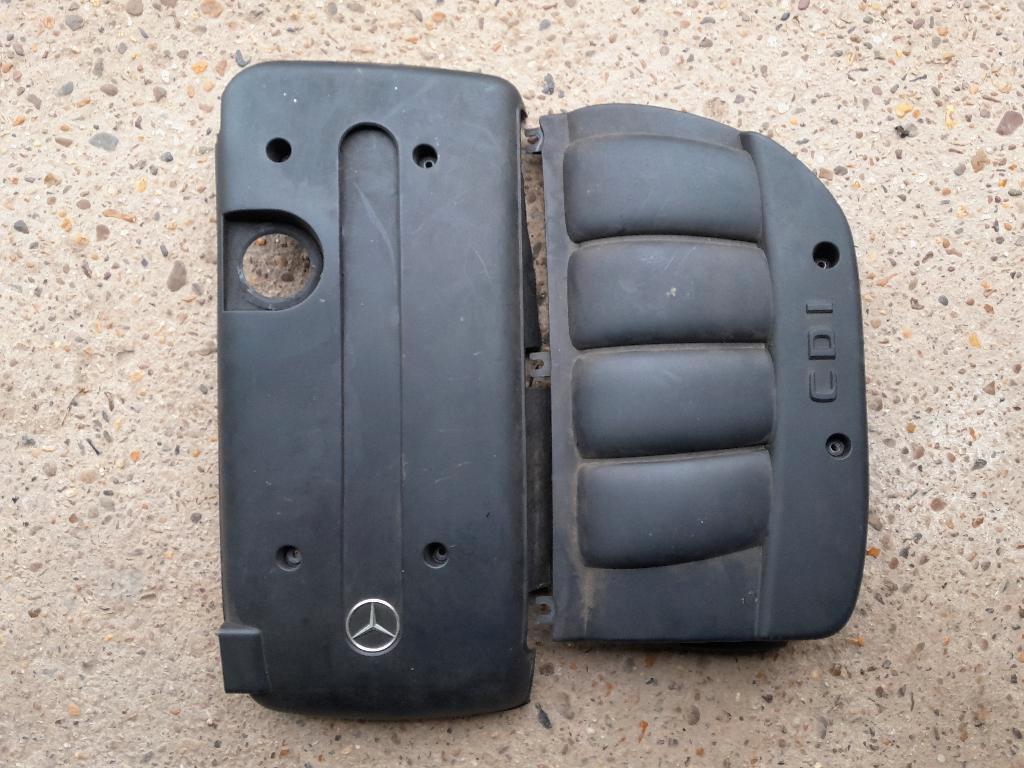 Mercedes E klasse W211 200CDI 220CDI motor afdekplaat, Auto-onderdelen, Motor en Toebehoren, Ophalen of Verzenden, Gebruikt, Mercedes-Benz