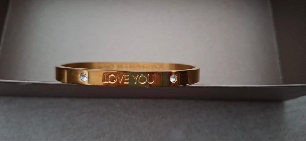 GUESS Armband, Ophalen of Verzenden, Nieuw, Goud, Met kristal