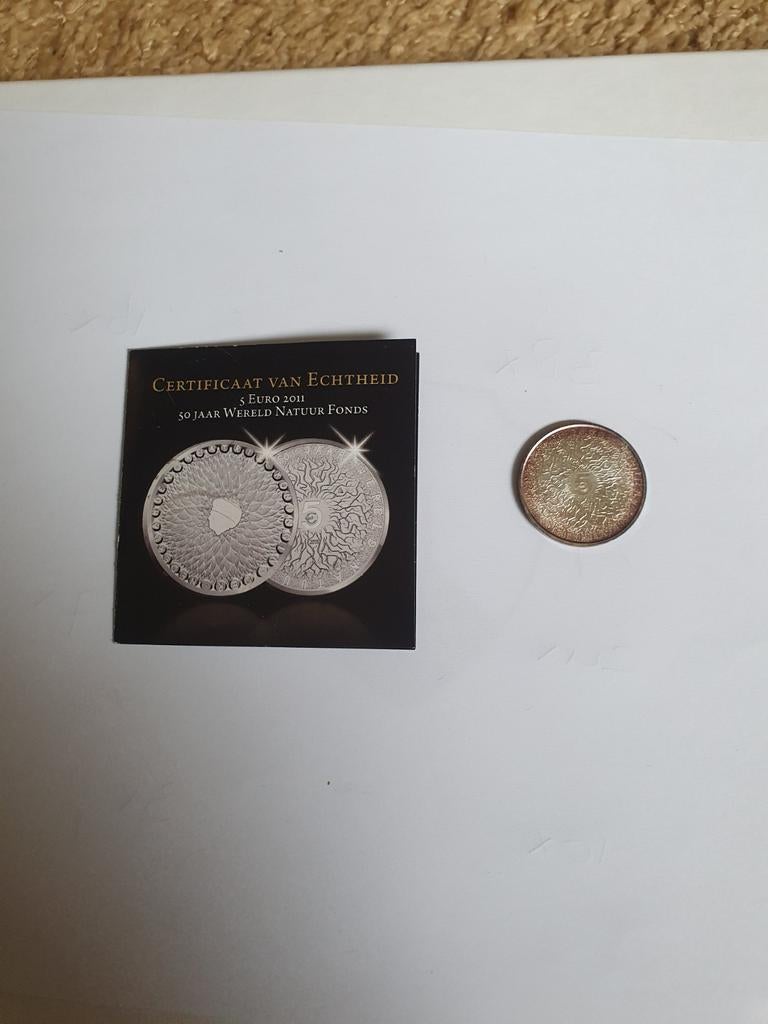 5 Euro munt uit 2011, Postzegels en Munten, Munten | Nederland, Ophalen of Verzenden, Koningin Beatrix, Euro's