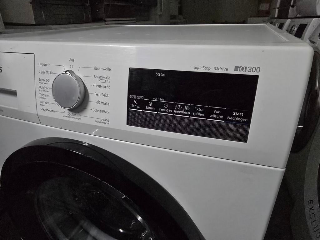 Prachtige jong-gebruikte Siemens iQ300 wasmachine! Garantie!, Ophalen of Verzenden, Siemens, Siemens, Siemens