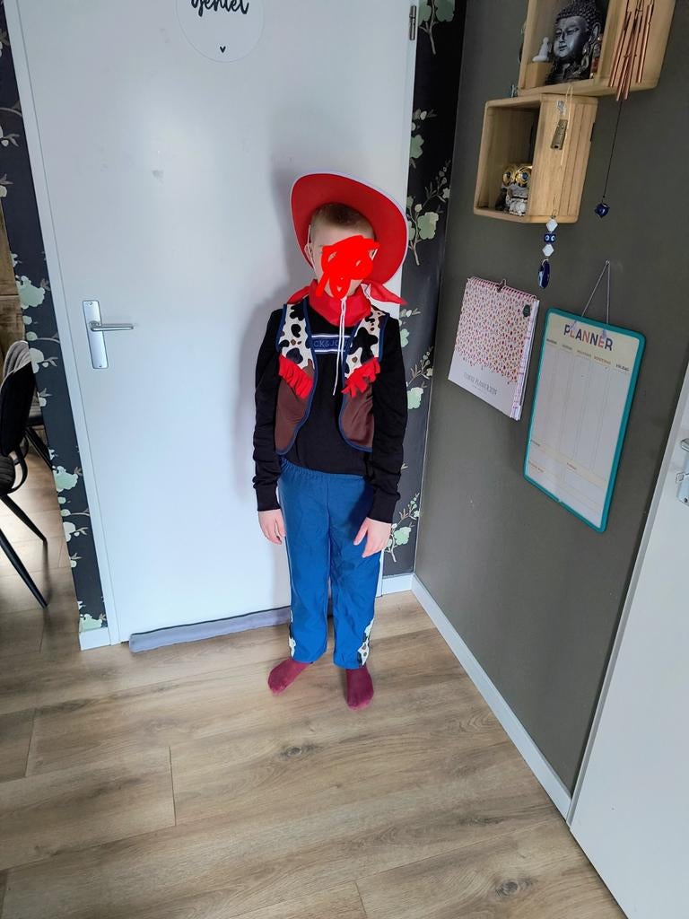 Leuke Cowboy Set - Maat 128, Ophalen of Verzenden, Zo goed als nieuw, 122 t/m 128, Jongen