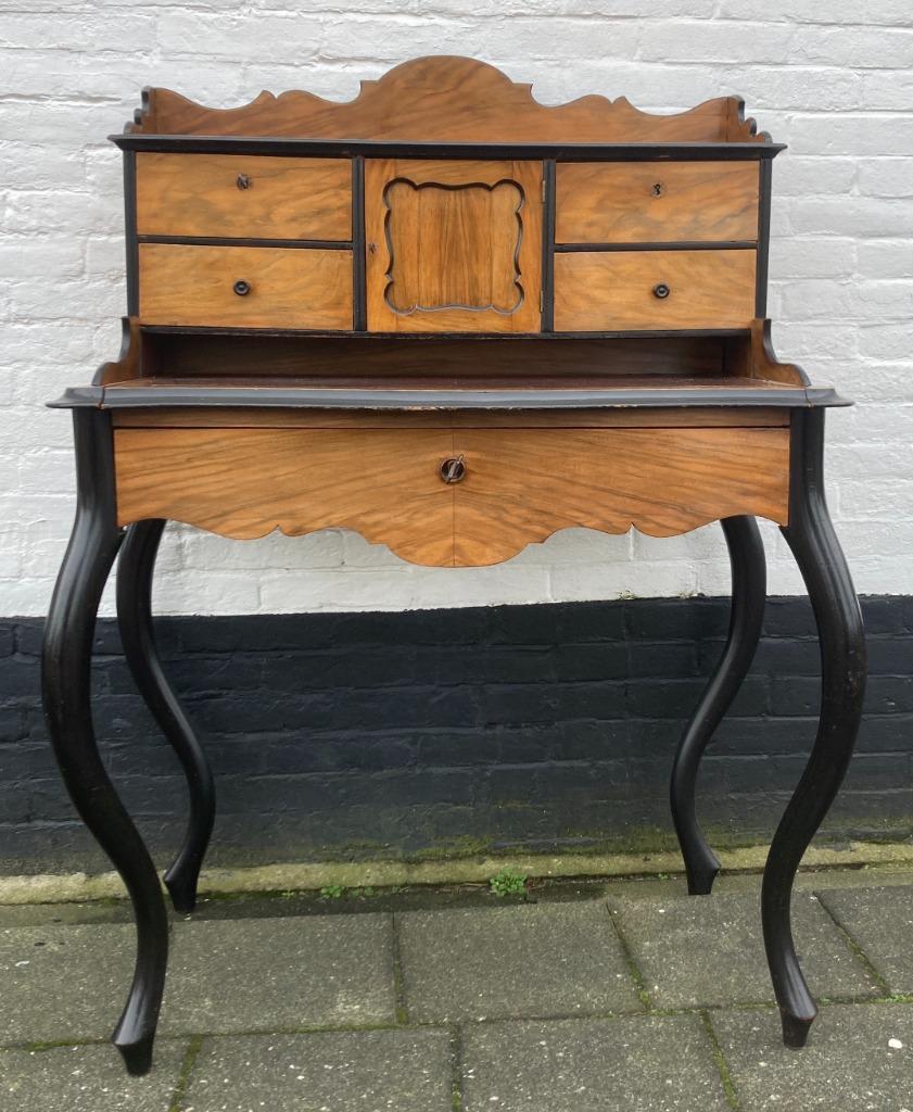 antiek secretaire, Willem 3,  breed 86 cm, Huis en Inrichting, Kasten | Secretaires, Gebruikt, Antiek klassiek, De Doofpot, Ophalen of Verzenden