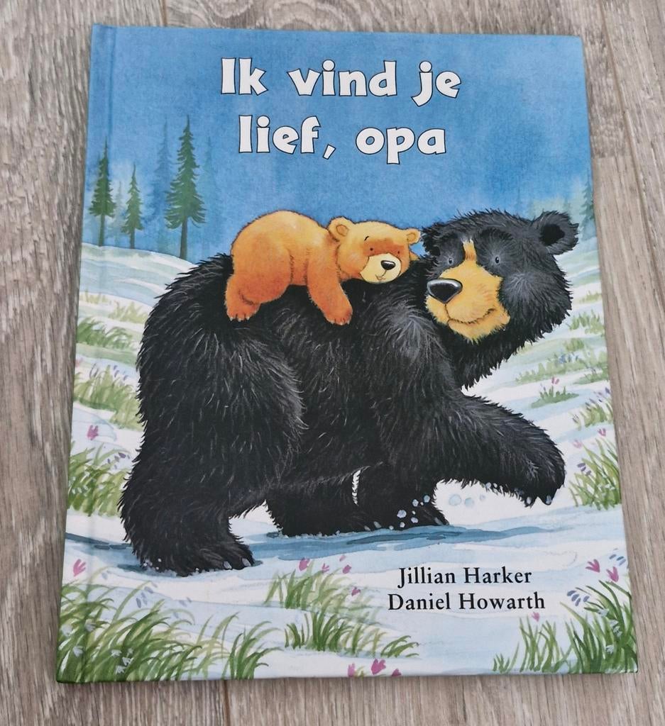 Ik vind je lief, opa - Kinderboek, Ophalen of Verzenden, Zo goed als nieuw, 2 tot 3 jaar, Uitklap-, Voel- of Ontdekboek