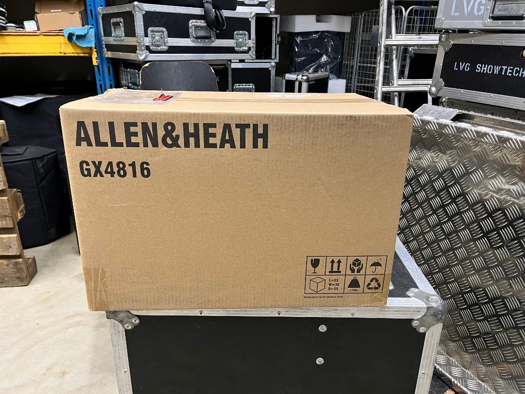 Allen & Heath GX4816 stagebox nieuw in doos incl. garantie, Muziek en Instrumenten, Mengpanelen, Ophalen, Gebruikt, Allen & heath