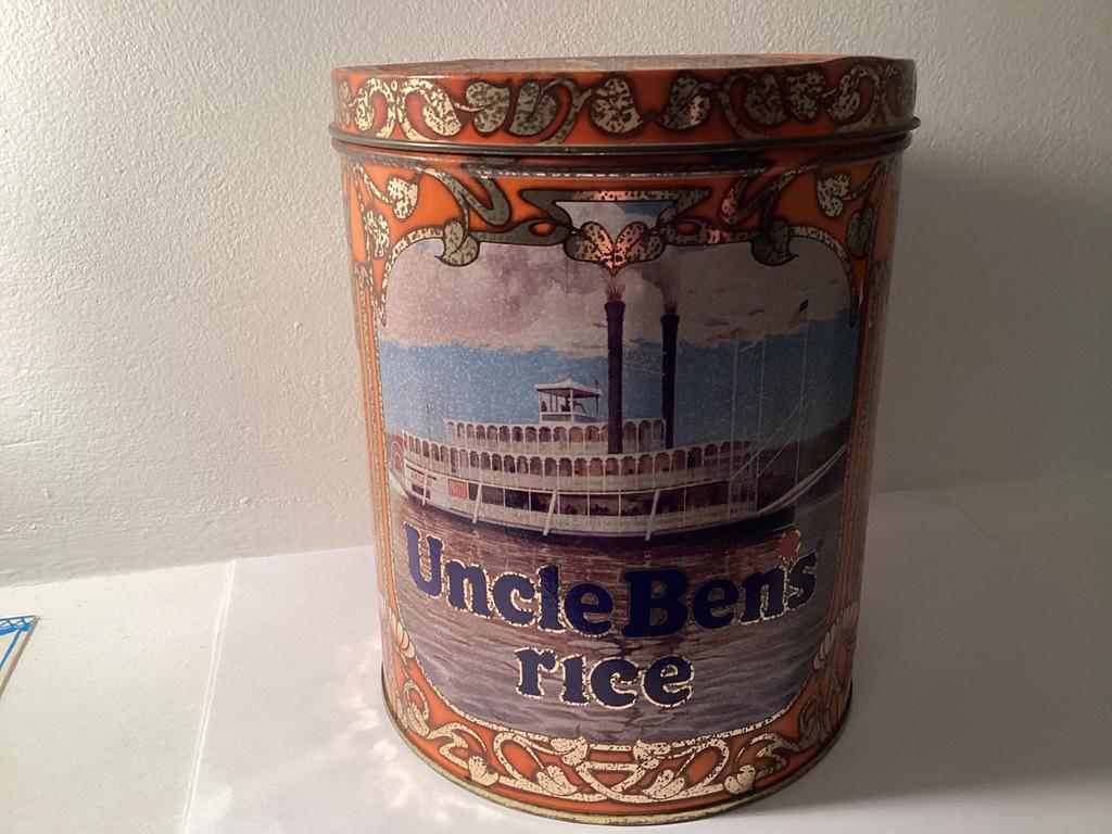 Blik Uncle Bens, Verzamelen, Blikken, Ophalen of Verzenden, Gebruikt, Overige