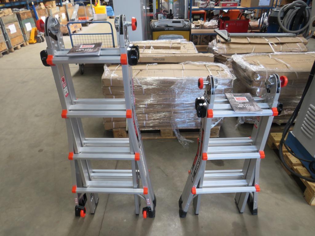 multiladder vouwladder vouwtrap multitrap 4x3 en 4x4 nieuw, Doe-het-zelf en Verbouw, Ladders en Trappen, Littlegiant.com, Nieuw