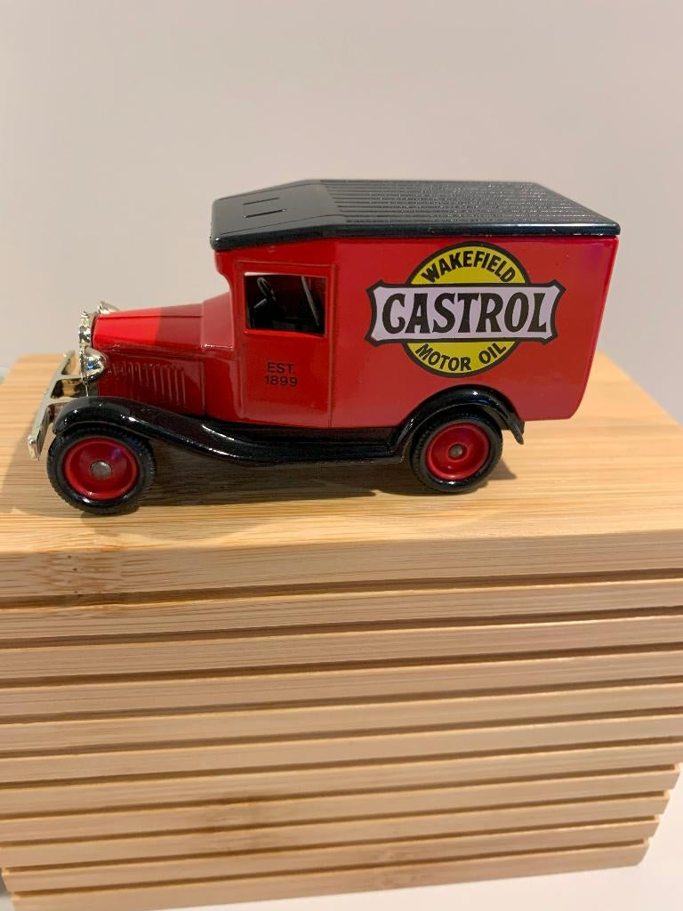 Te koop modelauto: A. Ford - motorwagen - castrol -, Verzamelen, Ophalen of Verzenden, Nieuw, Auto's