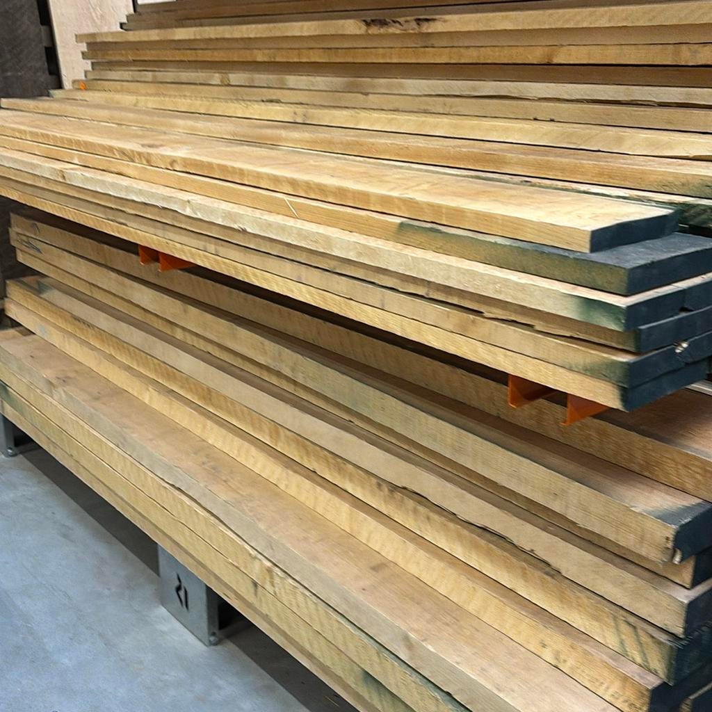 Hard Maple (Esdoorn) planken Prime/Superprime, Minder dan 25 mm, Nieuw, Ophalen of Verzenden, Plank