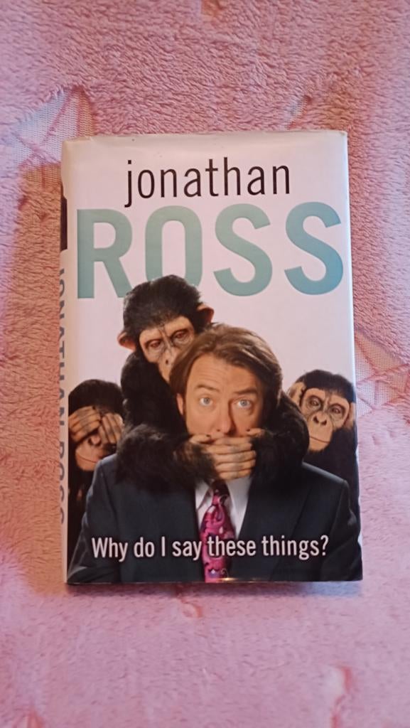 Ross, Jonathan - Why do I say these things?, Boeken, Non-fictie, Jonathan Ross, Ophalen of Verzenden, Zo goed als nieuw