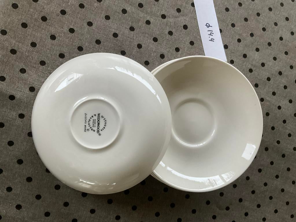 Wedgwood Queens ware traditional/ plain, Gebruikt, Ophalen of Verzenden, Bord(en), Wedgwood