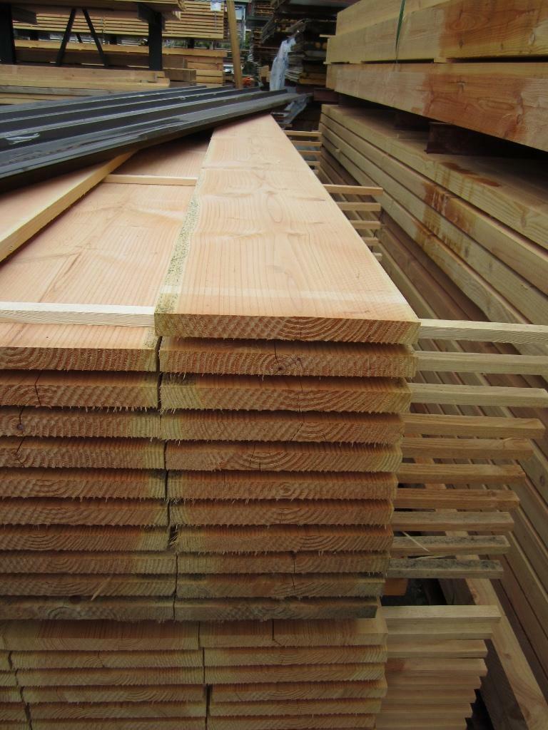 douglas planken 30 cm breed, mooie brede planken, Doe-het-zelf en Verbouw, Hout en Planken, Ophalen, 25 tot 50 mm, Nieuw, Plank